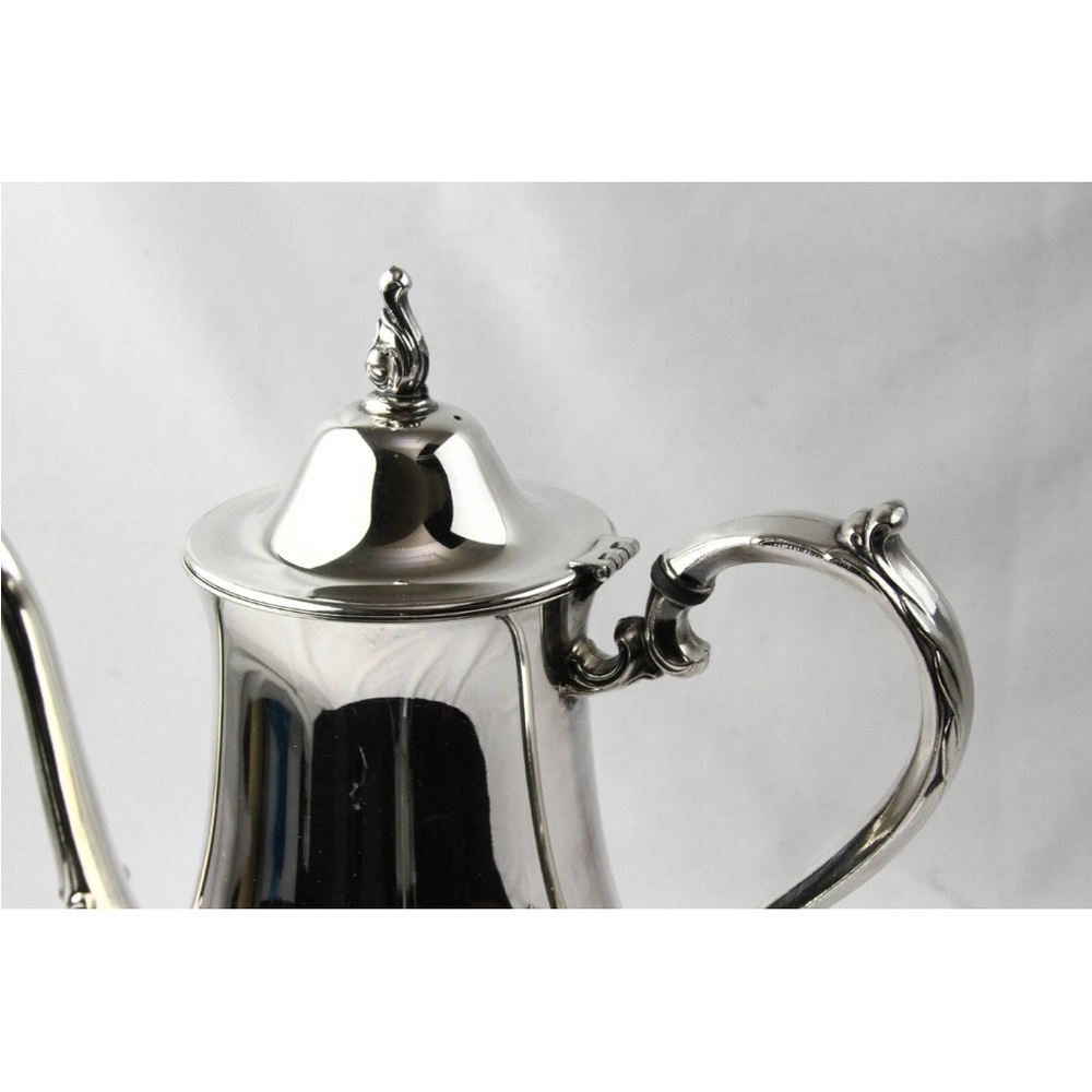 Elegant Silver Tea Set - tray not included - Picture 6 of 7